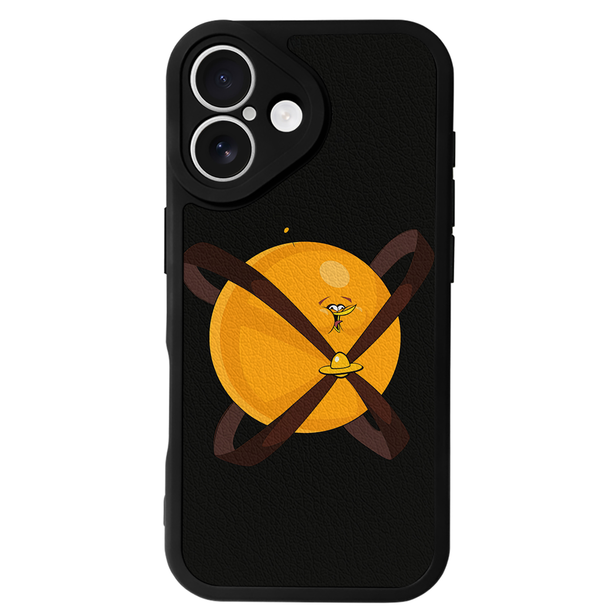 （画像用） Angry Birds アングリーバード 【iPhone 16シリーズ対応】シリコンスマホケース（レザー調） 材質：シリコン